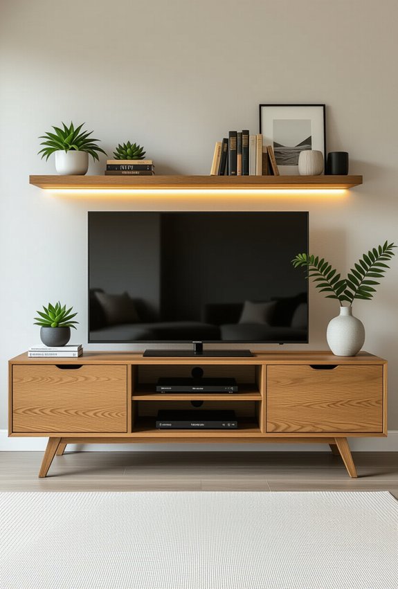 stylish unit enhances decor