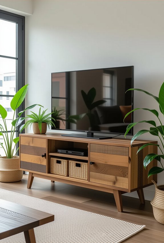 sustainable eco friendly tv units