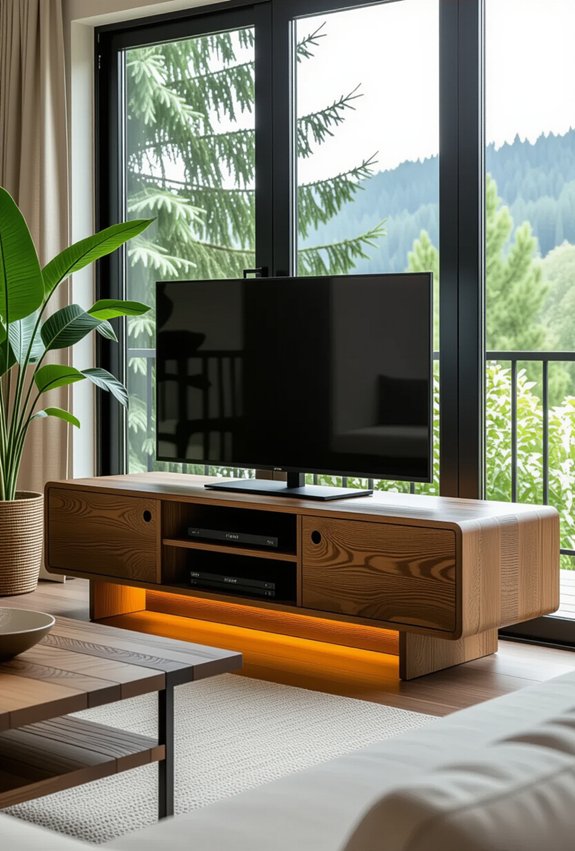 sustainable luxury tv units