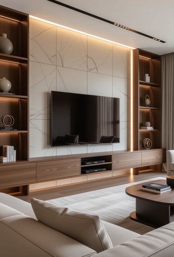 tailored custom tv units