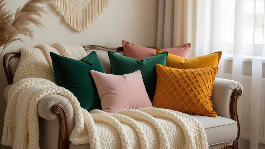 textiles for cozy aesthetics