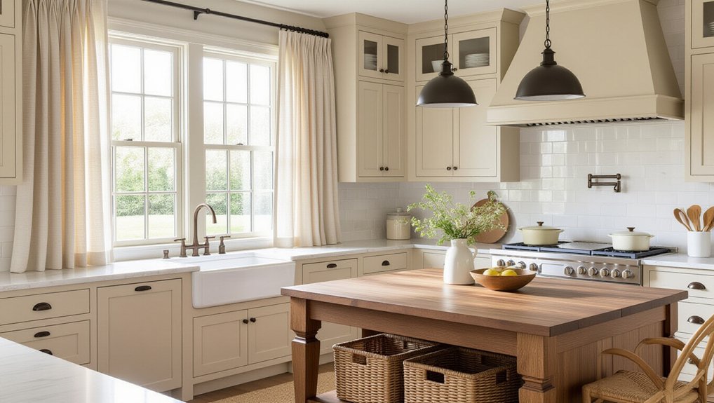 textural harmony in kitchens