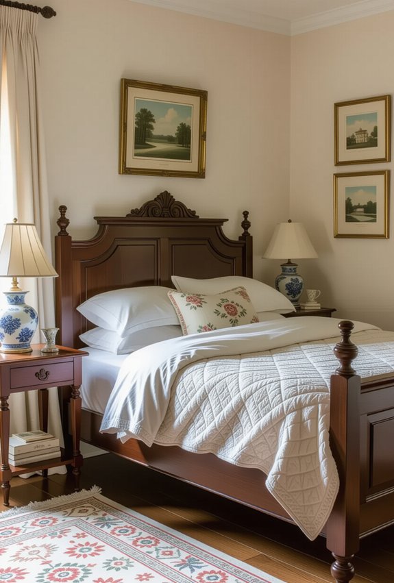 timeless vintage bedframes elevate