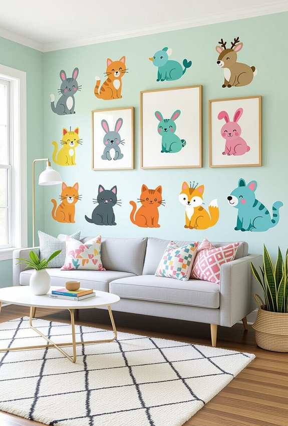 transform walls with creativity