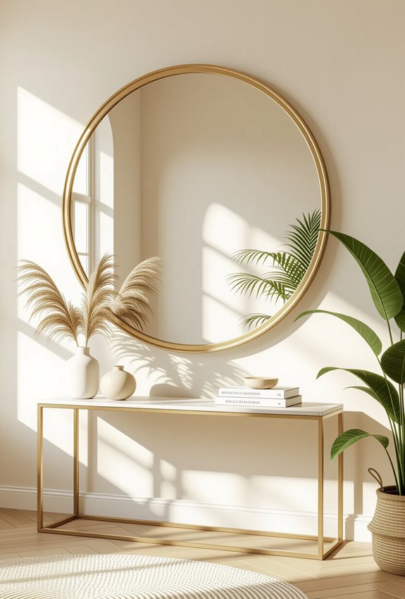 transformative bold mirror statement