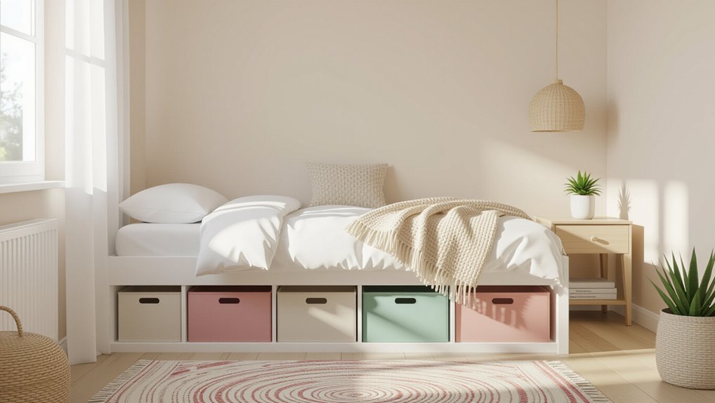 under bed storage organization solutions