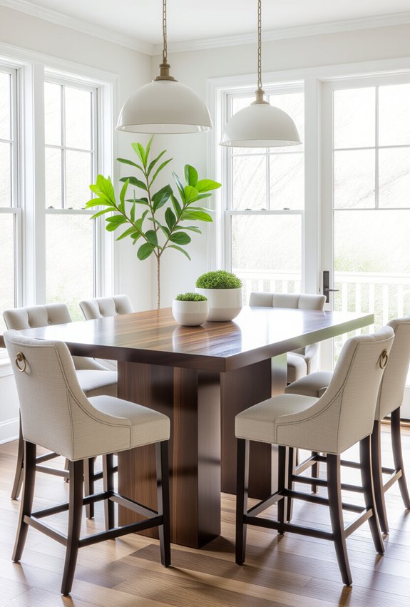 versatile high top social dining