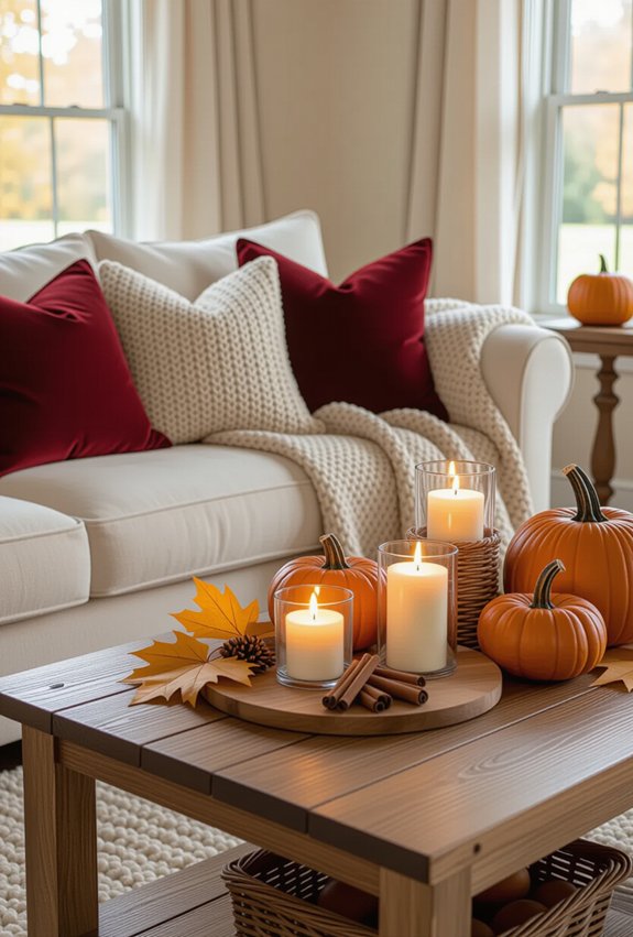 warm autumn color transformation