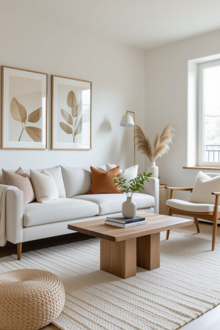 Stylish small apartment interior design