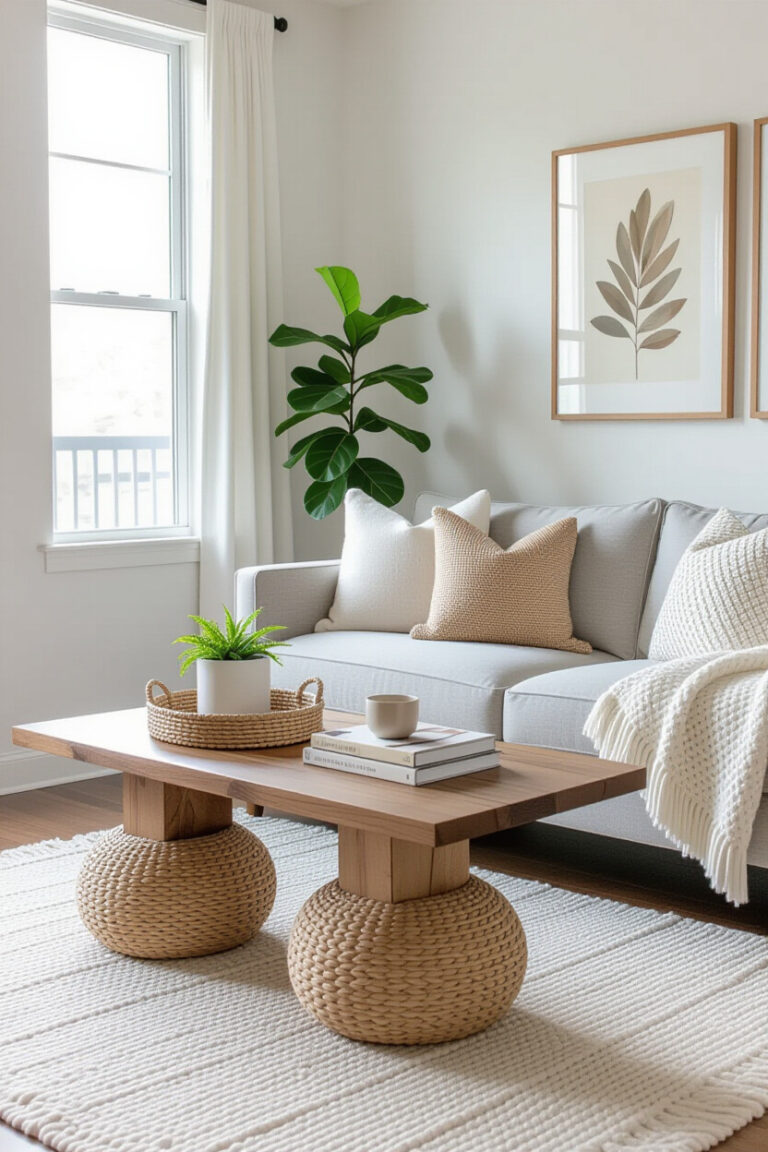 Stylish budget-friendly apartment decor