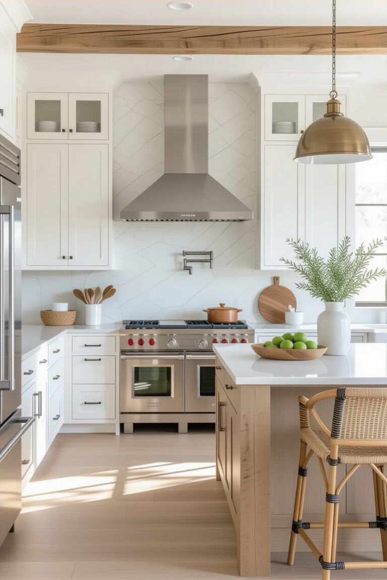 Stylish kitchen with modern decor