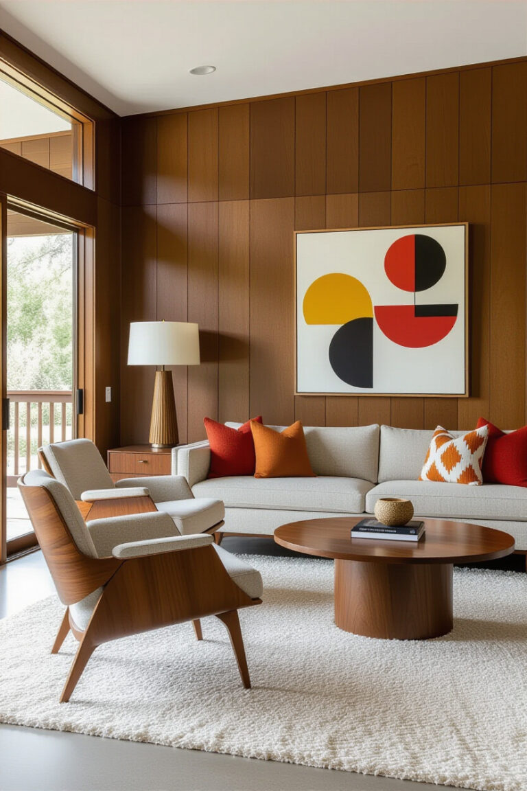 Mid-Century Modern Living Room